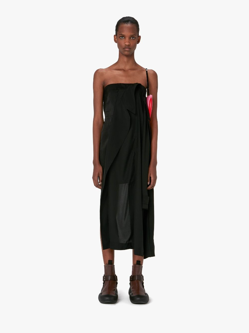 JW Anderson TRENCH BANDEAU DRESS outlook