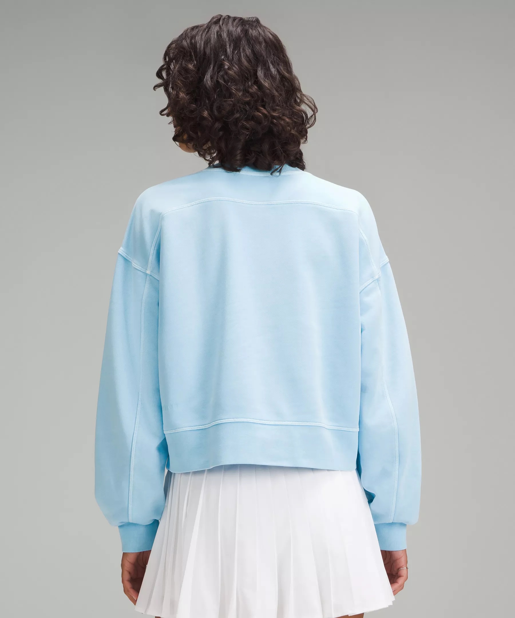 Perfectly Oversized Cropped Crew *Dye - 3