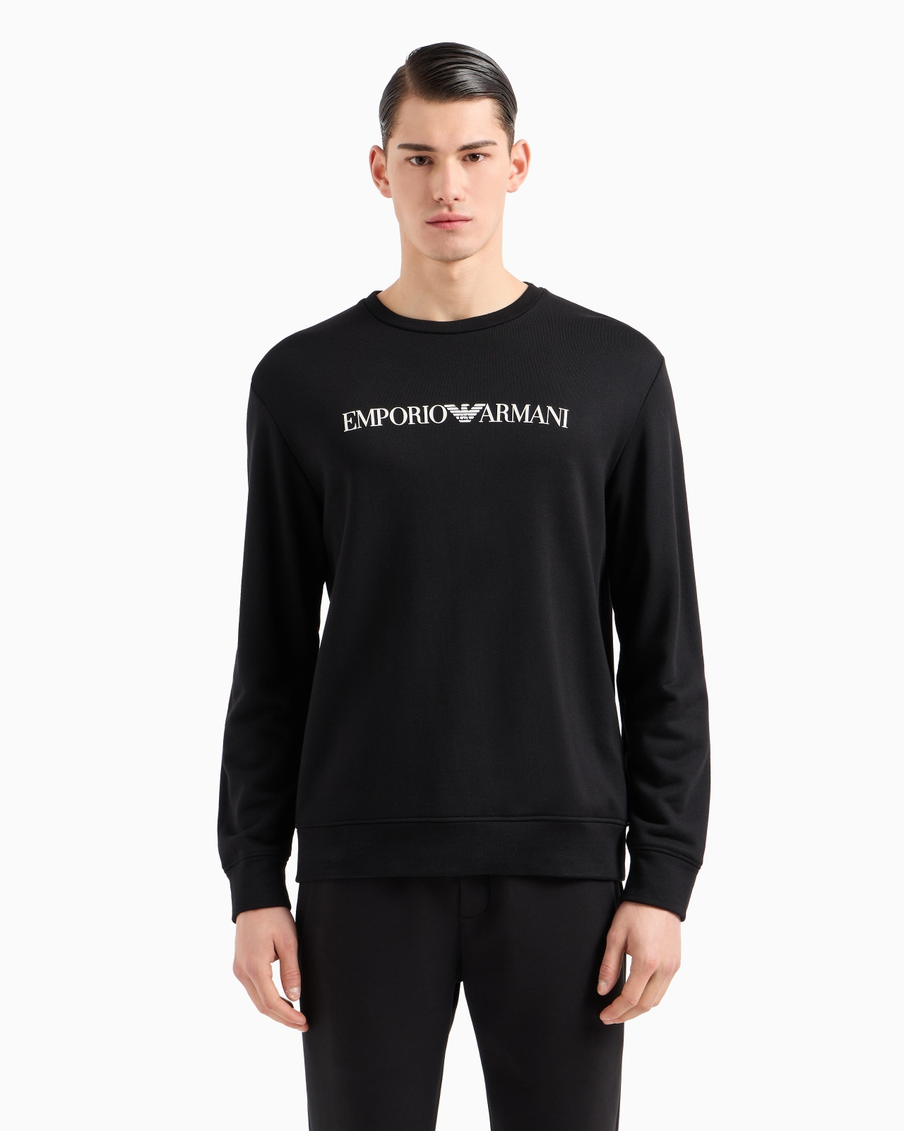 Modal-blend sweatshirt with logo print - 4
