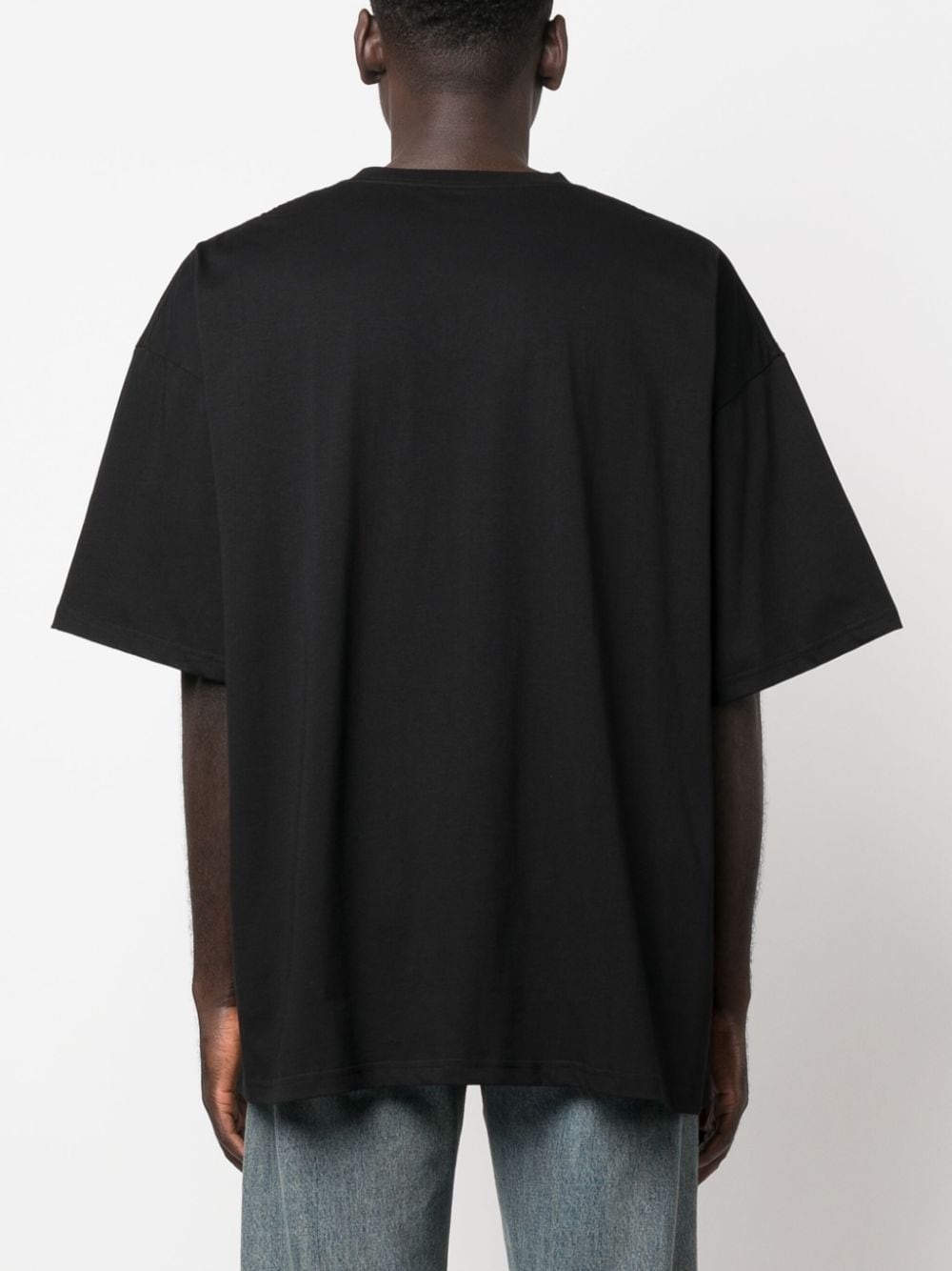 Strong Love-print cotton T-shirt - 4