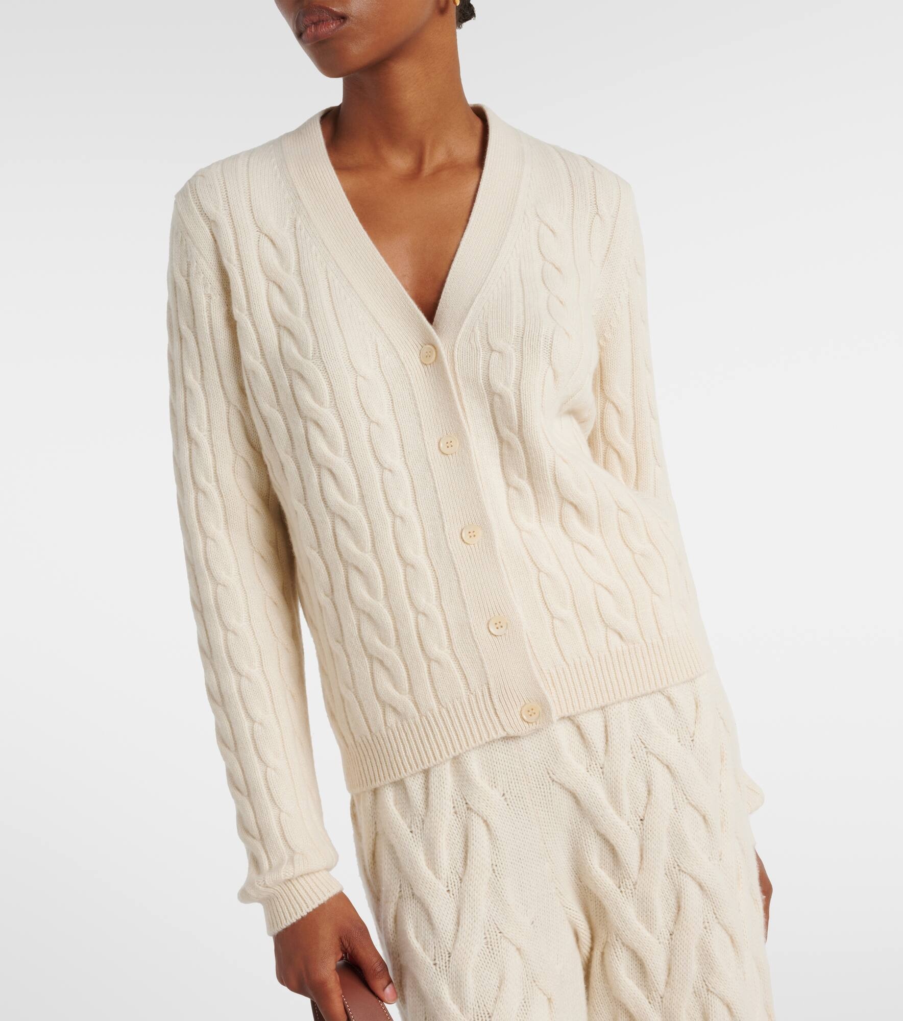 Cable-knit cardigan - 4