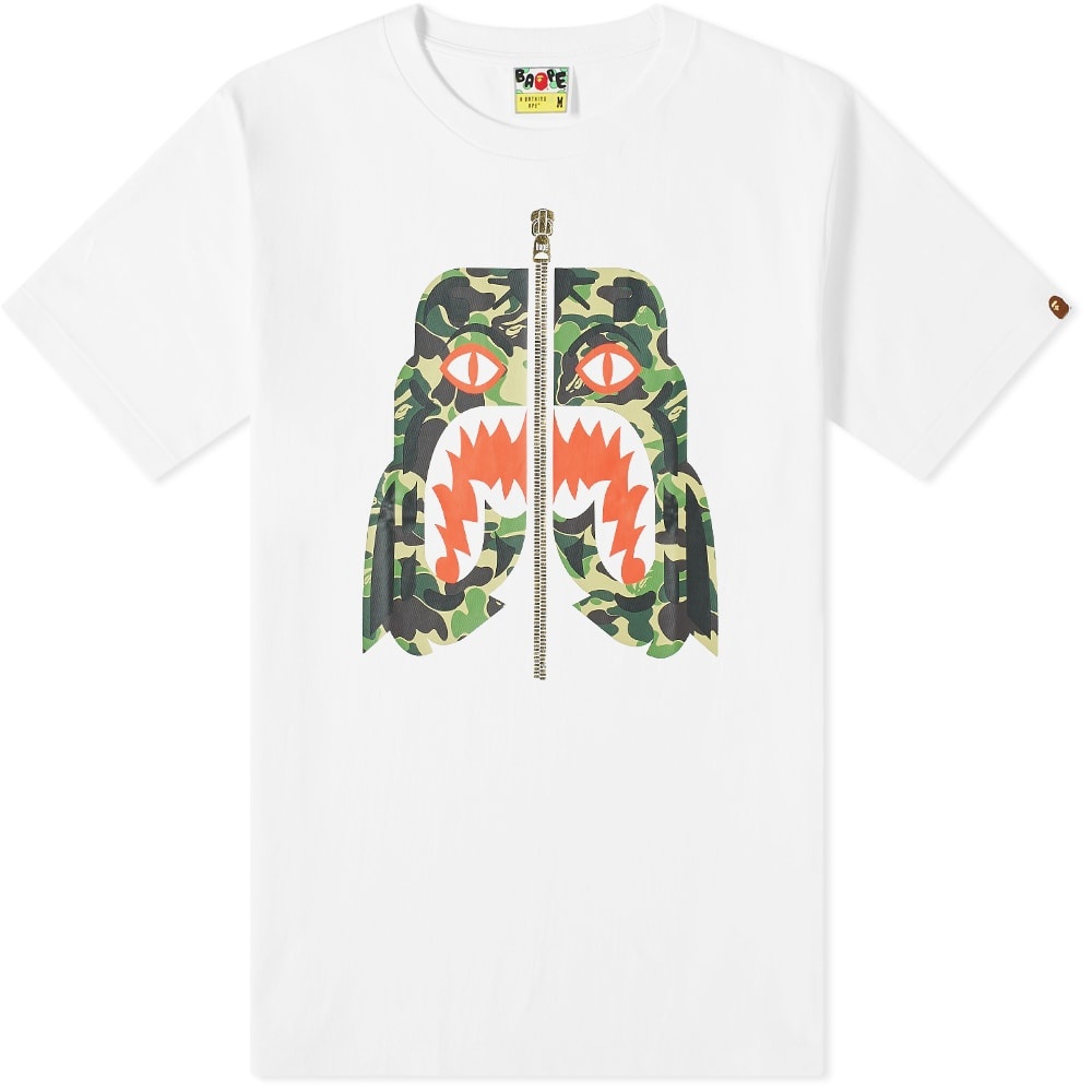 A Bathing Ape ABC Camo Tiger Tee - 1