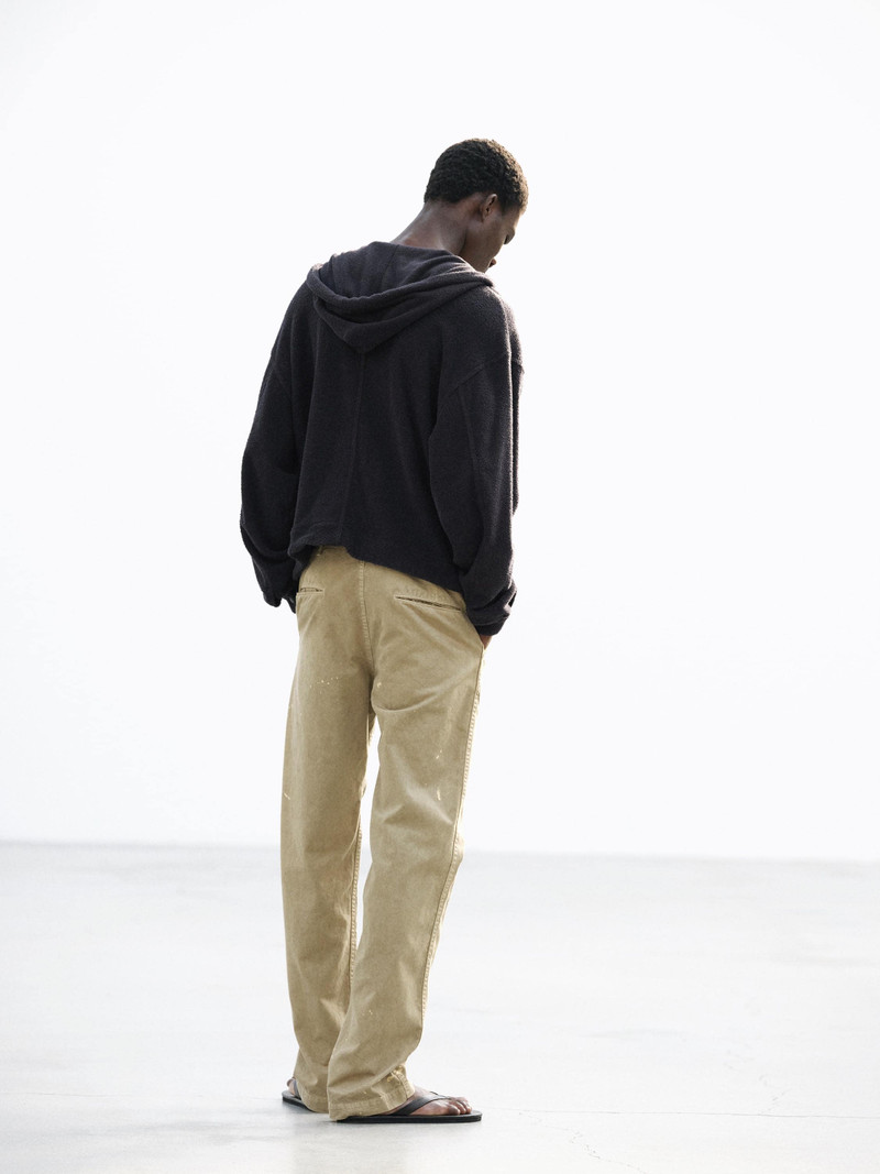 GARMENT-DYED FINX LIGHT CHINO PANTS 5