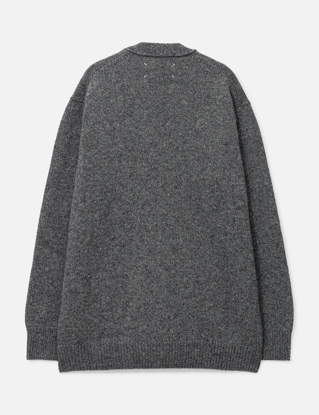 SHETLAND WOOL KNIT CARDIGAN - 2