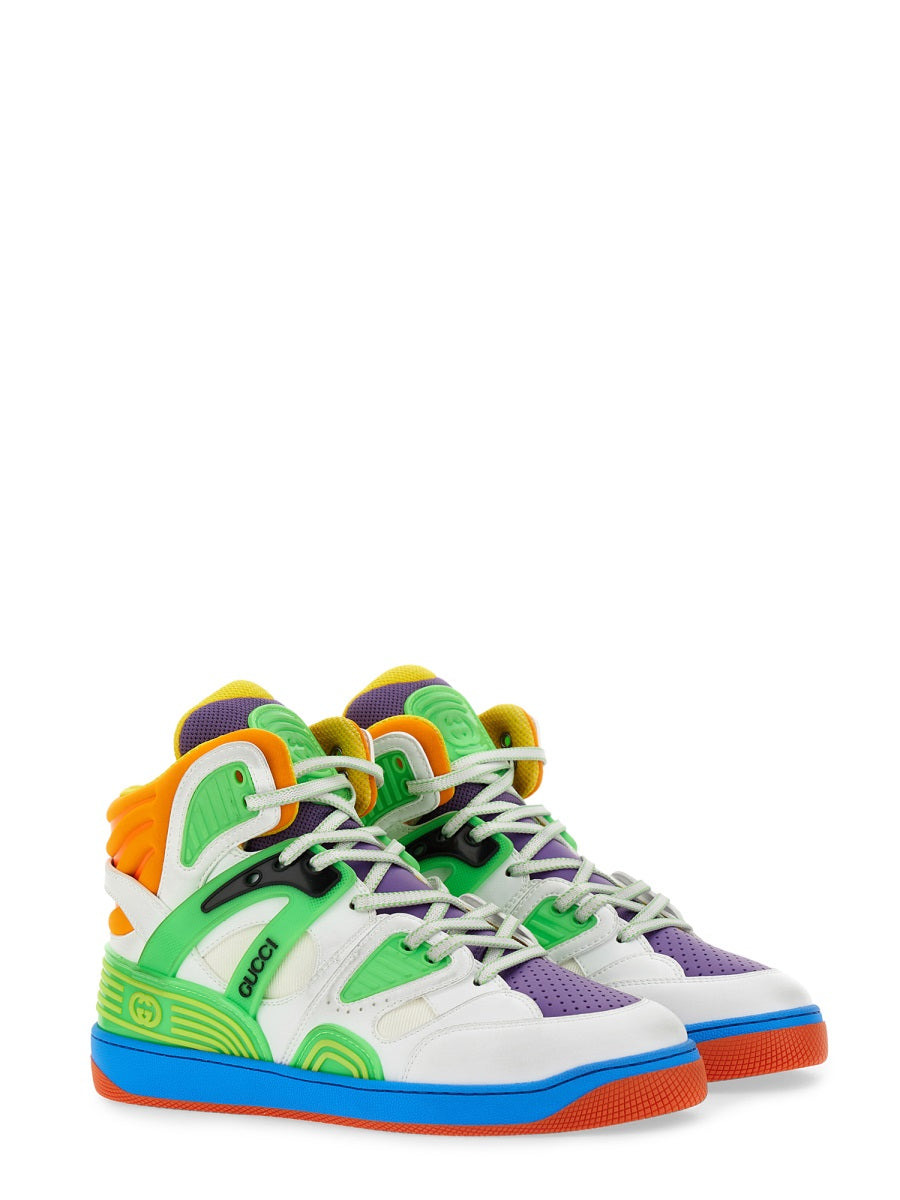 Gucci Men Gucci High Basketball Sneaker - 4