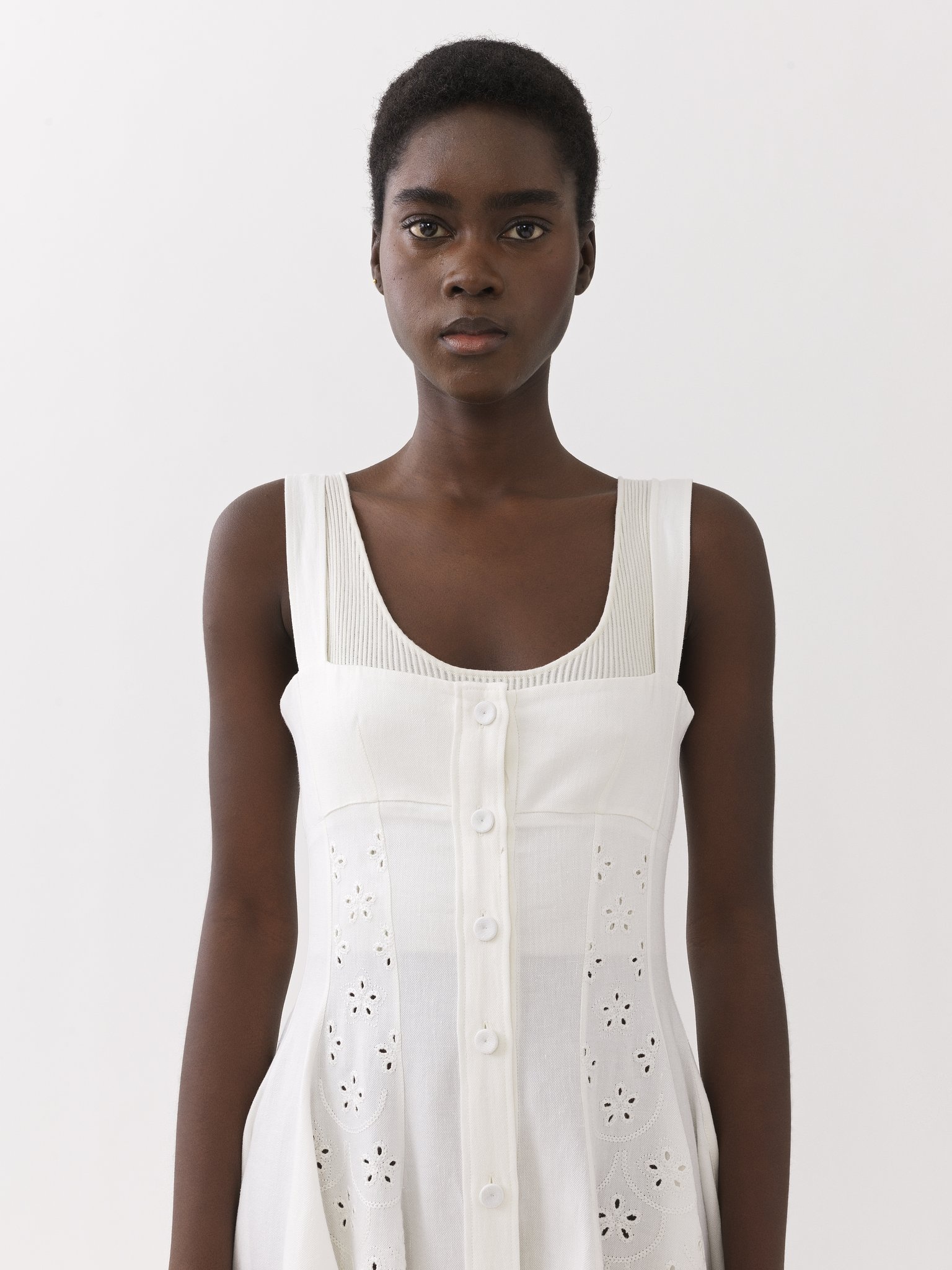 SLEEVELESS MIDI DRESS - 6