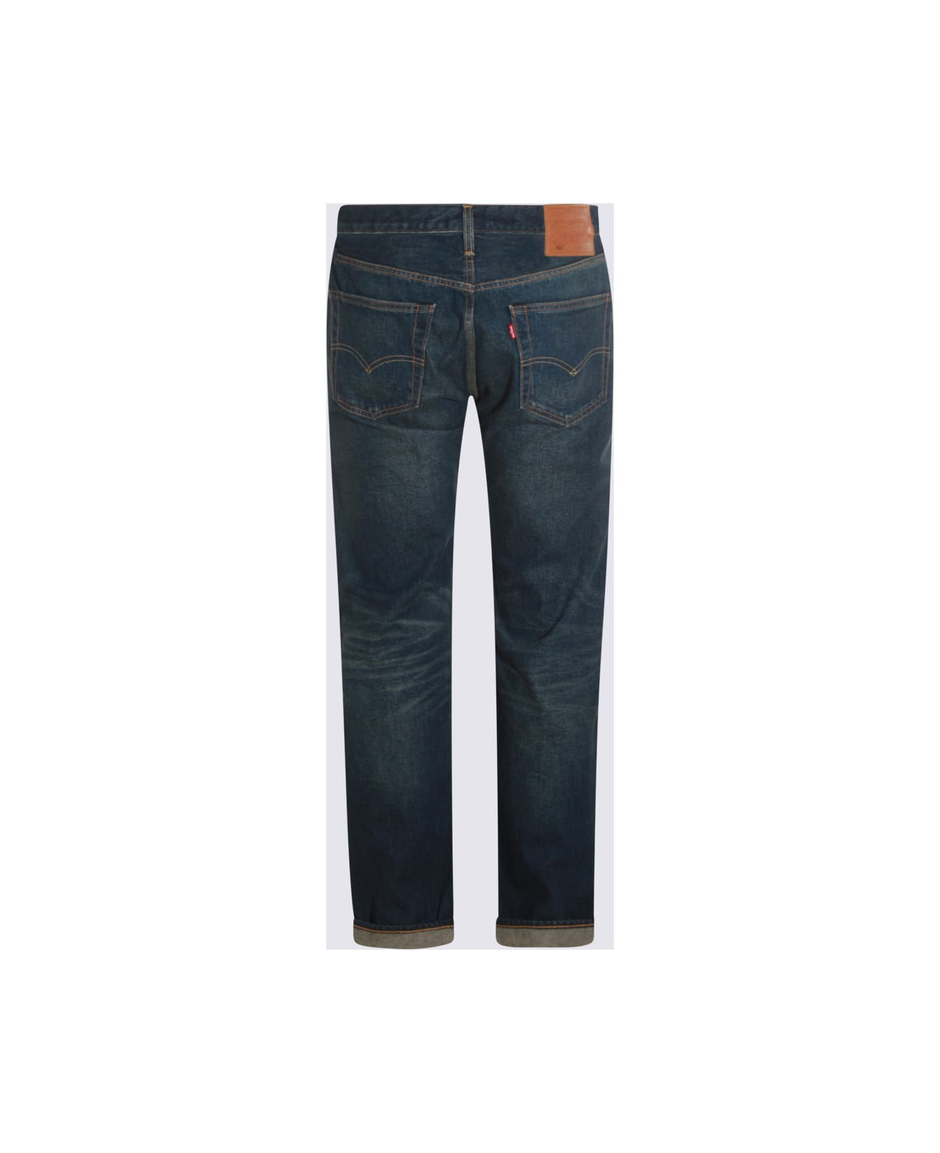 Dark Blue Cotton Denim 501 Jeans - 2