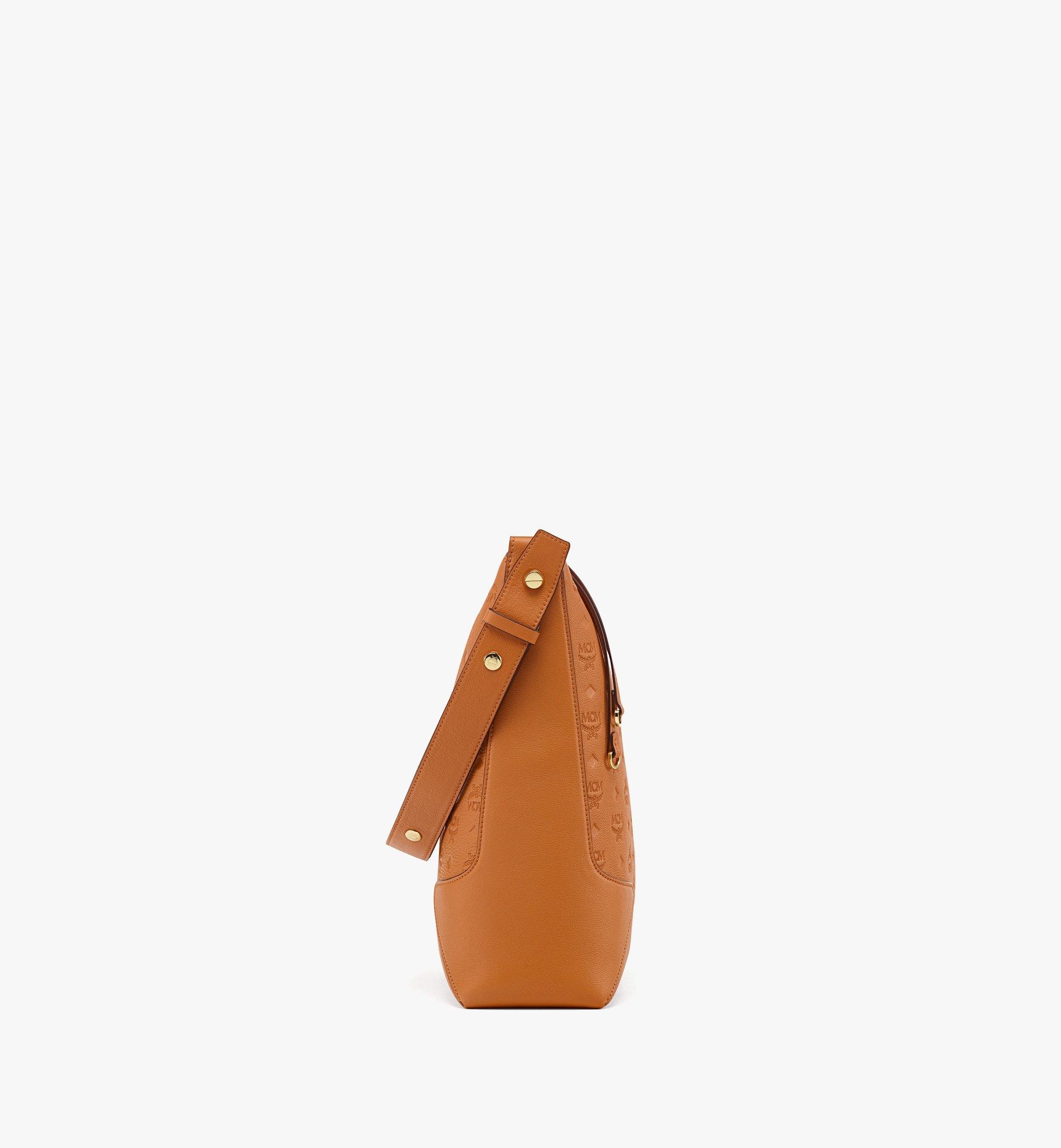 Aren Hobo in Embossed Monogram Leather - 3