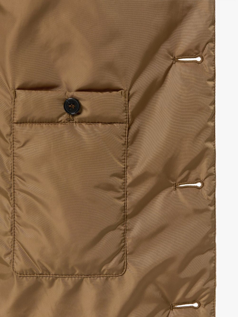 HIG MOCHA QUILTED NYLON LINER VEST | GQM-204 6