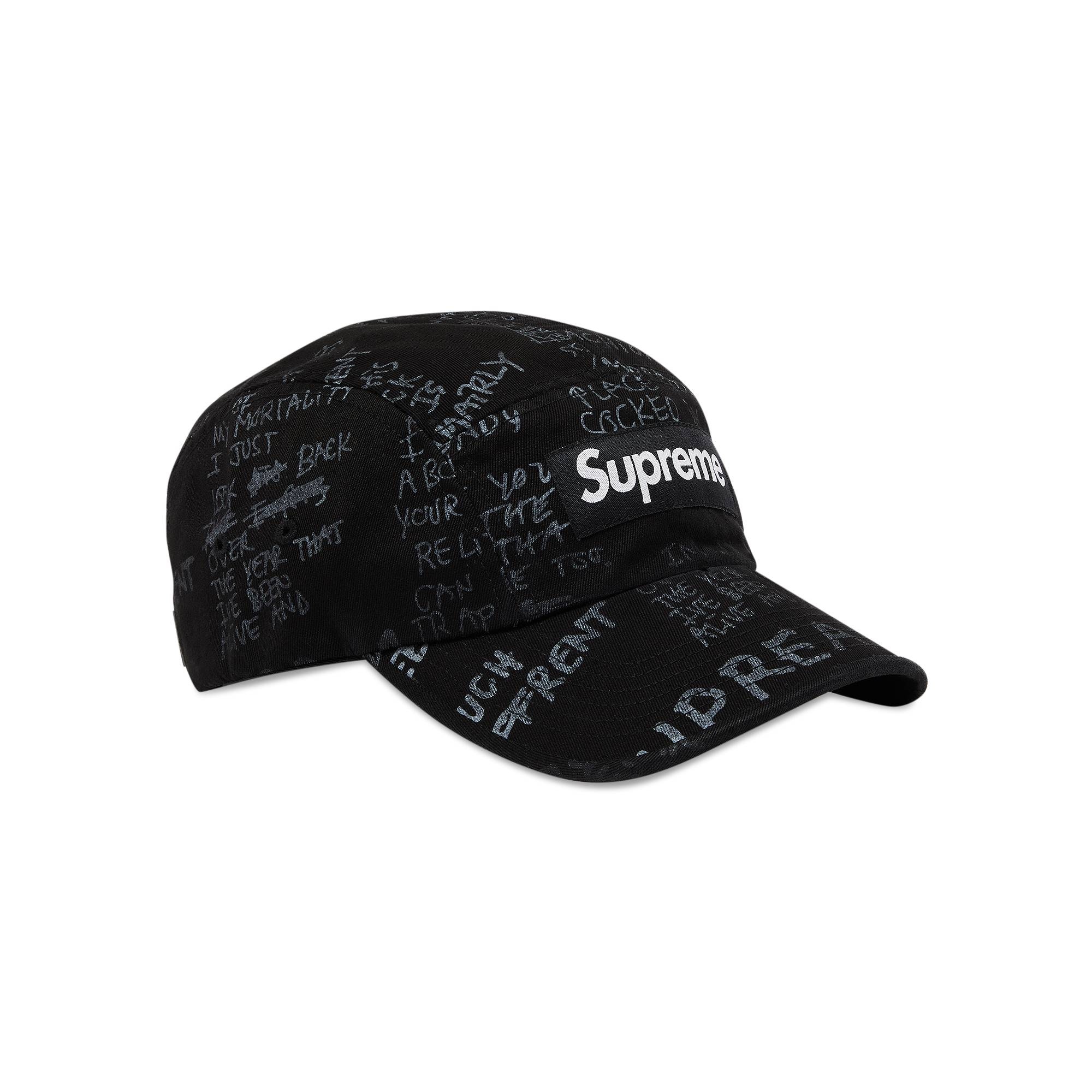 Supreme Gonz Poems Camp Cap 'Black' - 2