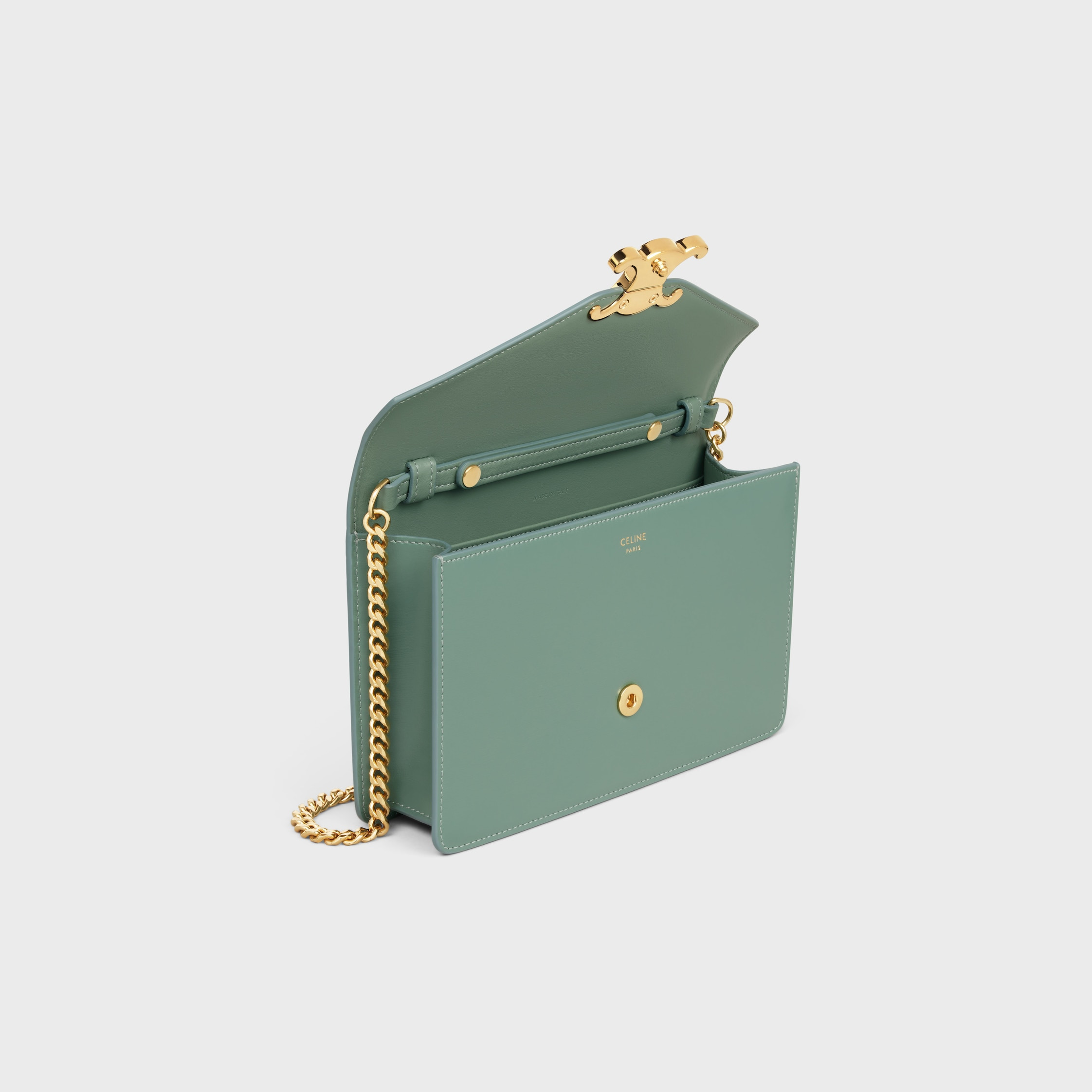 WALLET ON CHAIN MARGO in Shiny calfskin - 4