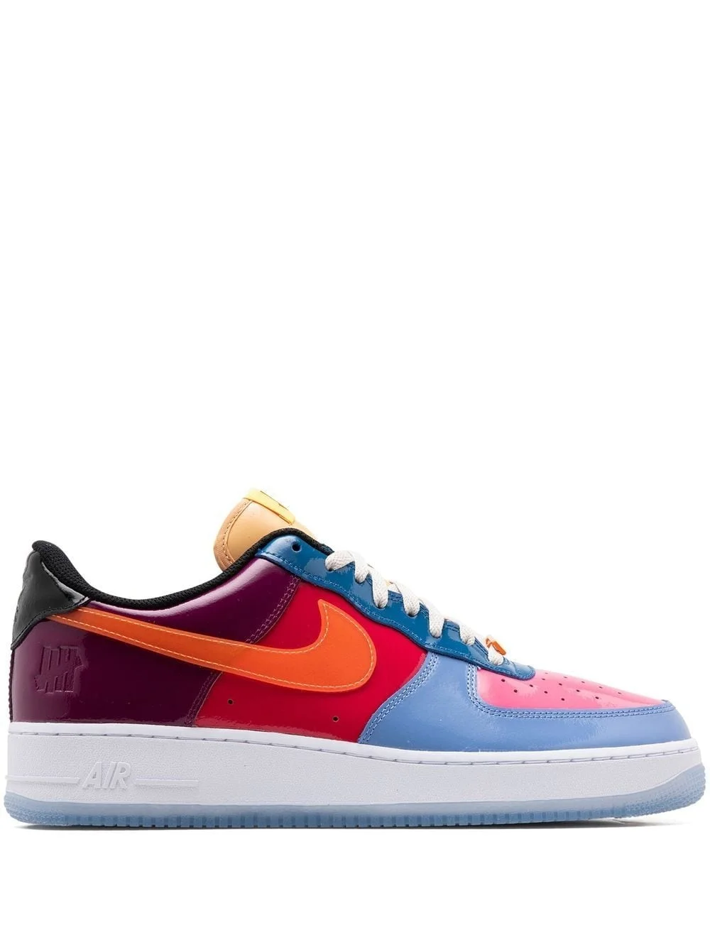 x Undefeated Air Force 1 저 "멀티 특허" 스니커 - 1