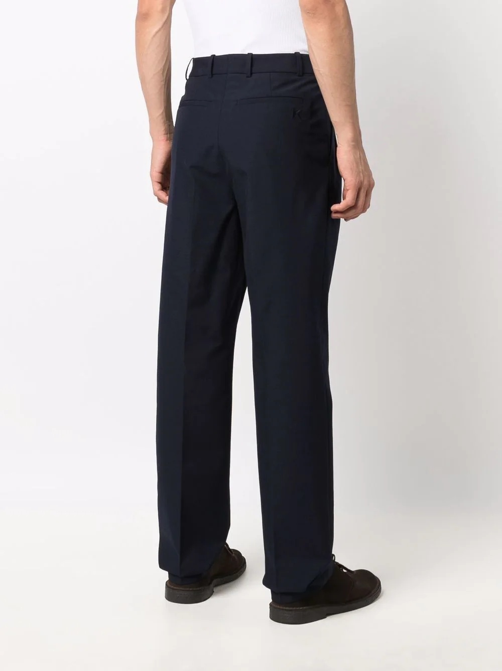 straight leg trousers - 4