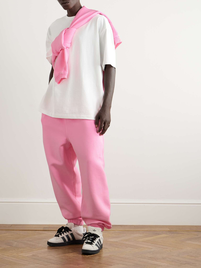 ERL Tapered Cotton-Blend Jersey Sweatpants outlook