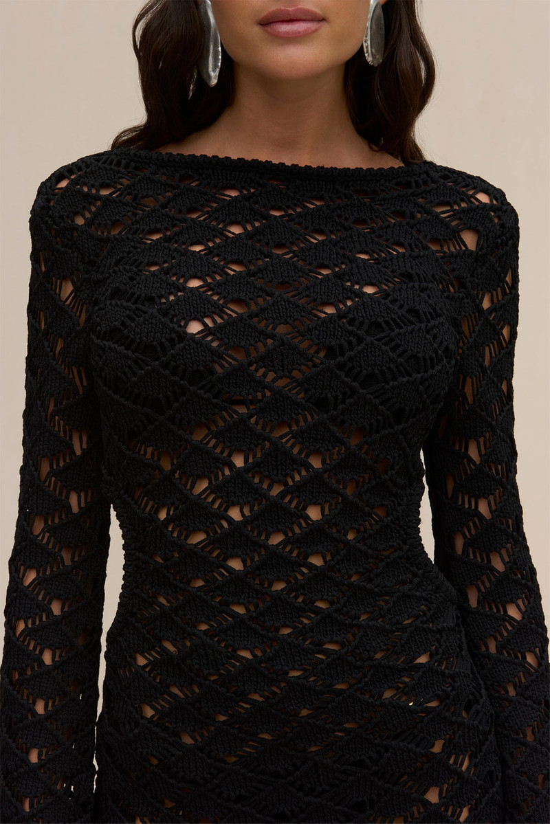 Cult Gaia LIAM KNIT COVERUP DRESS outlook