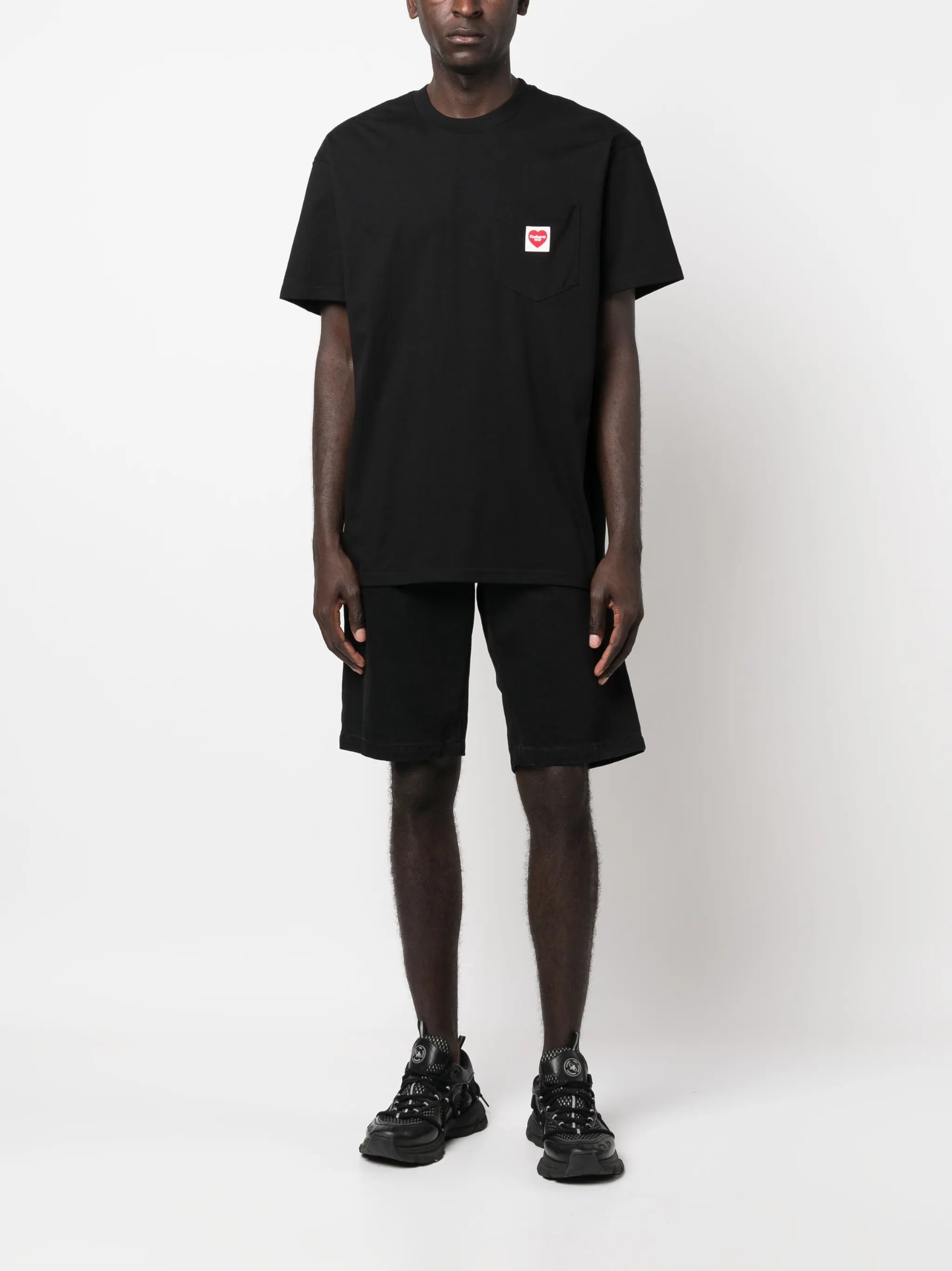 Logo-patch Cotton T-shirt - 3
