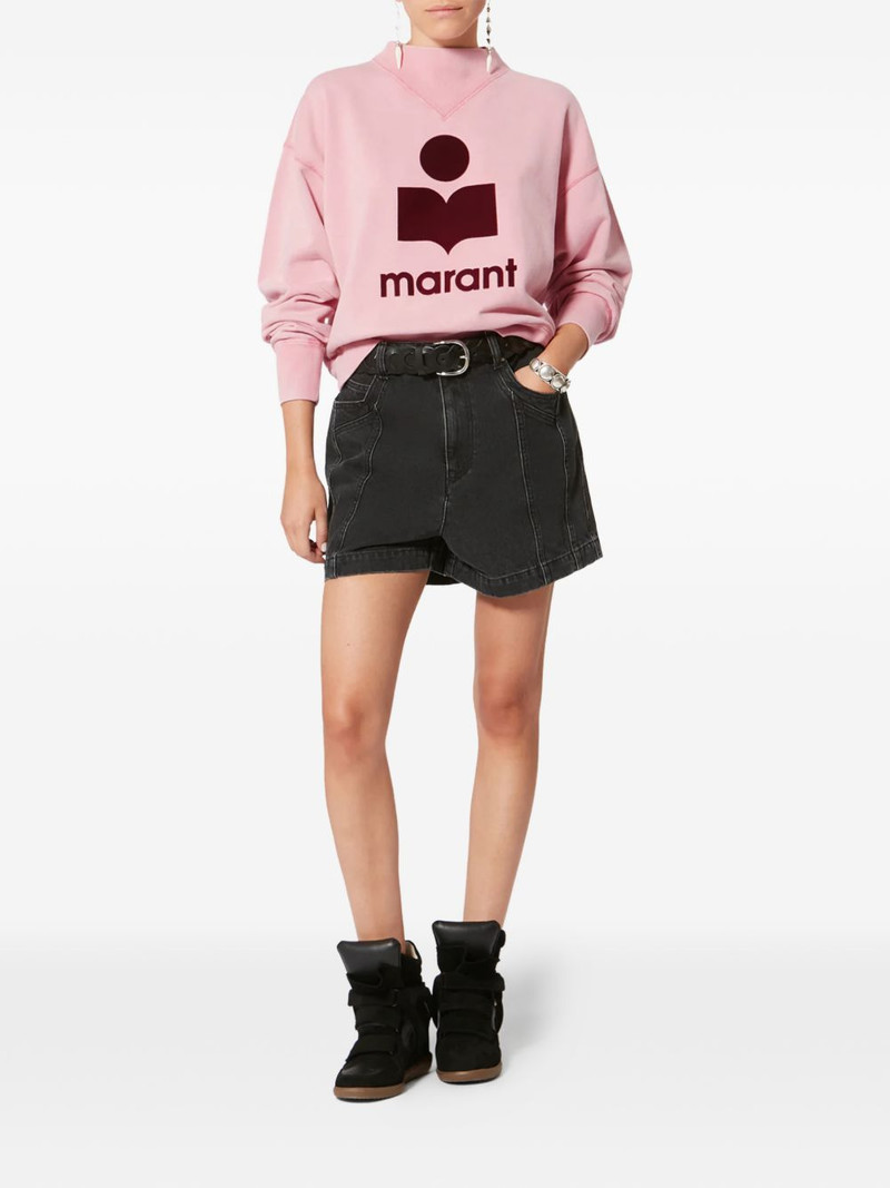 Isabel Marant Moby logo sweatshirt outlook