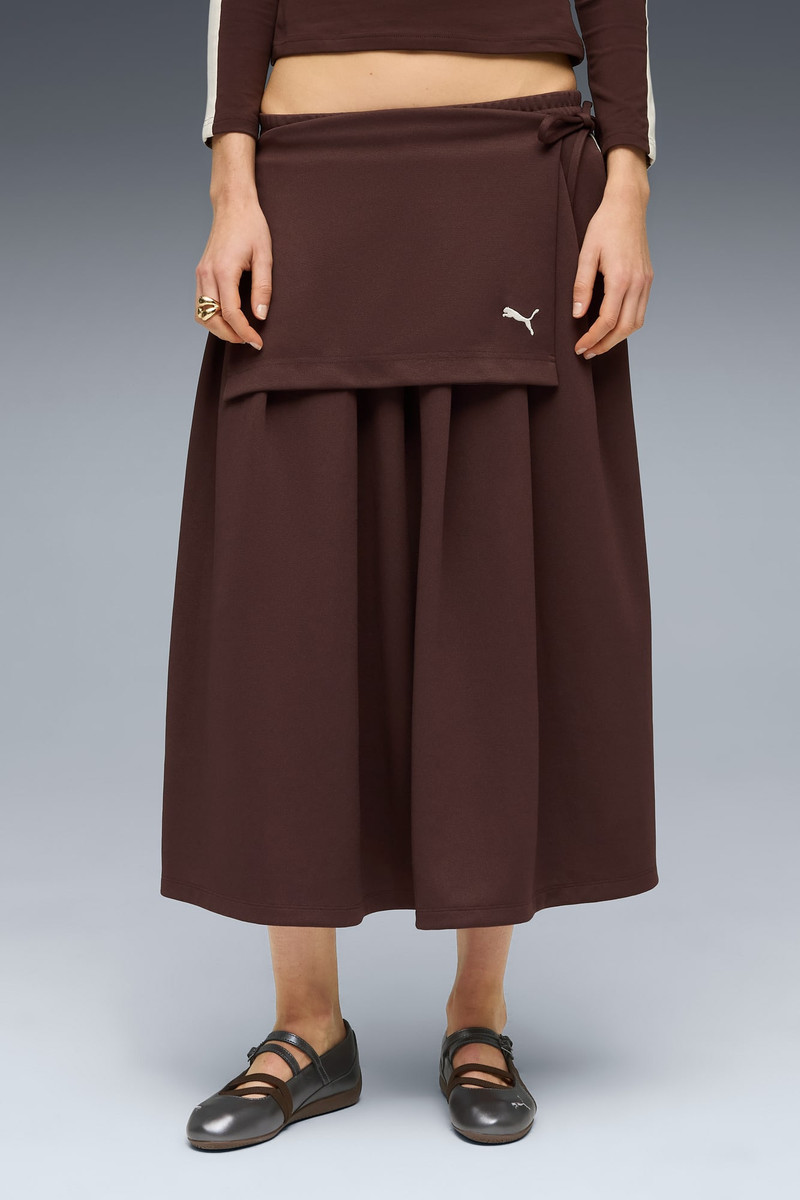 PUMA T7 Women's Midi Pleated Skirt outlook
