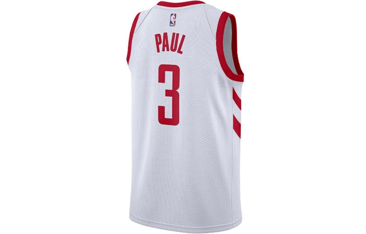 Nike NBA Basketball Jersey Vest SW Fan Edition houston rockets Paul No. 3 White 864419-101 - 2