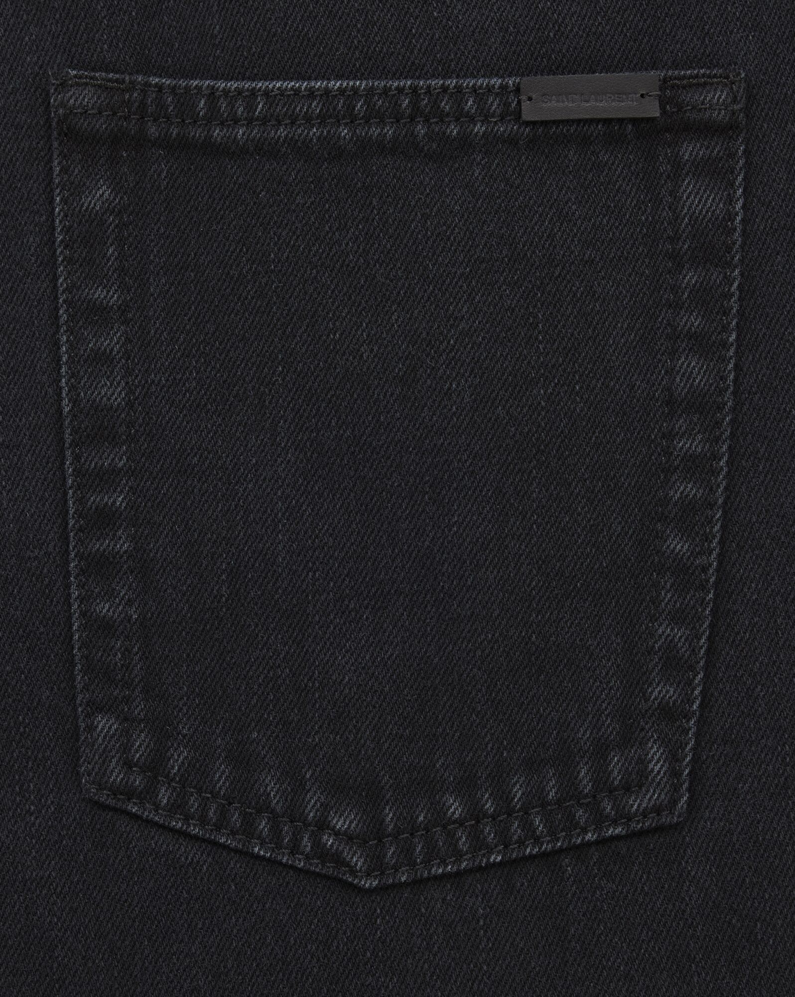 slim-fit jeans in carbon black denim - 4