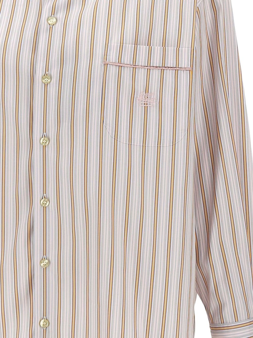 striped cotton shirt - 4