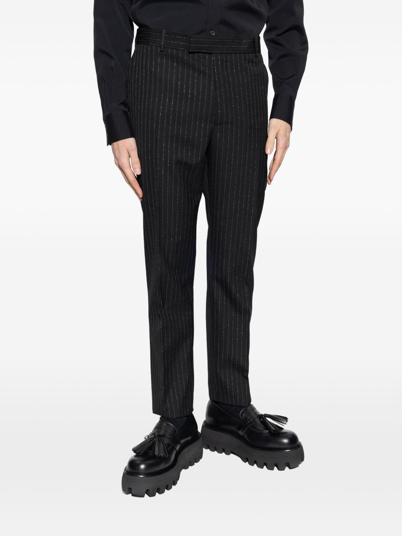 pinstripe-pattern trousers 3