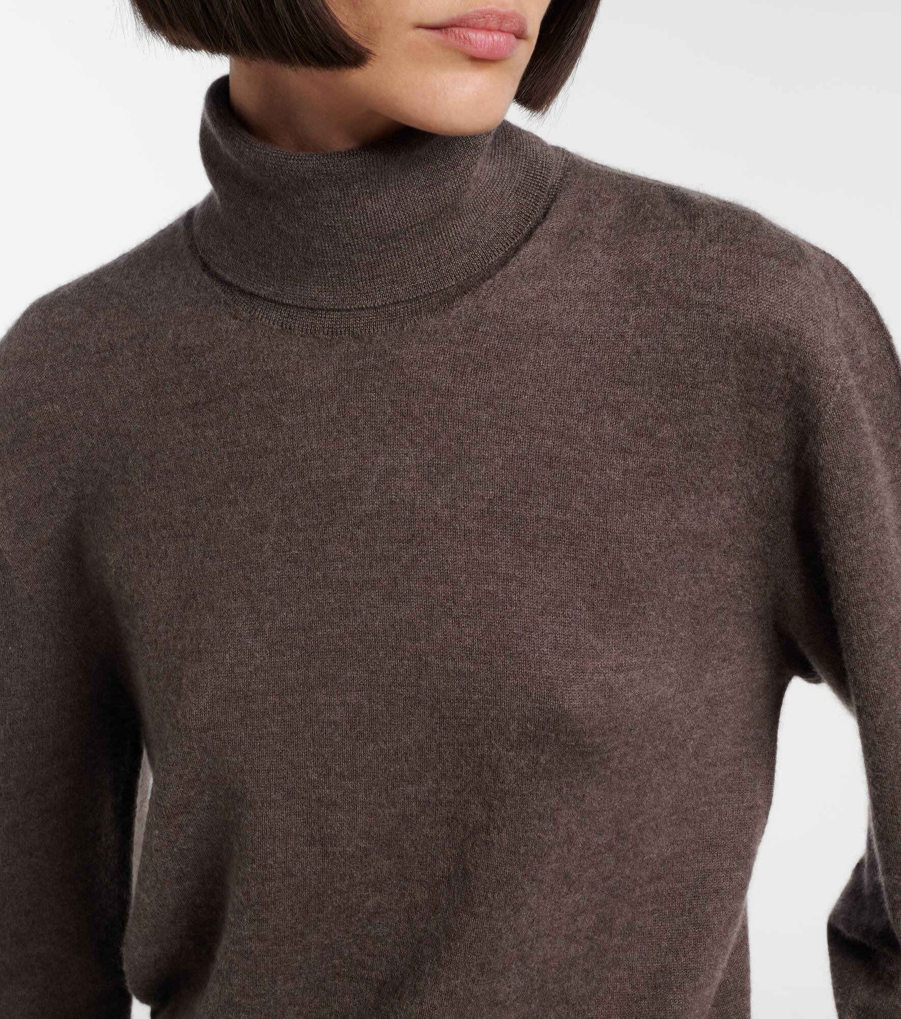 Lizzy cashmere turtleneck sweater - 4