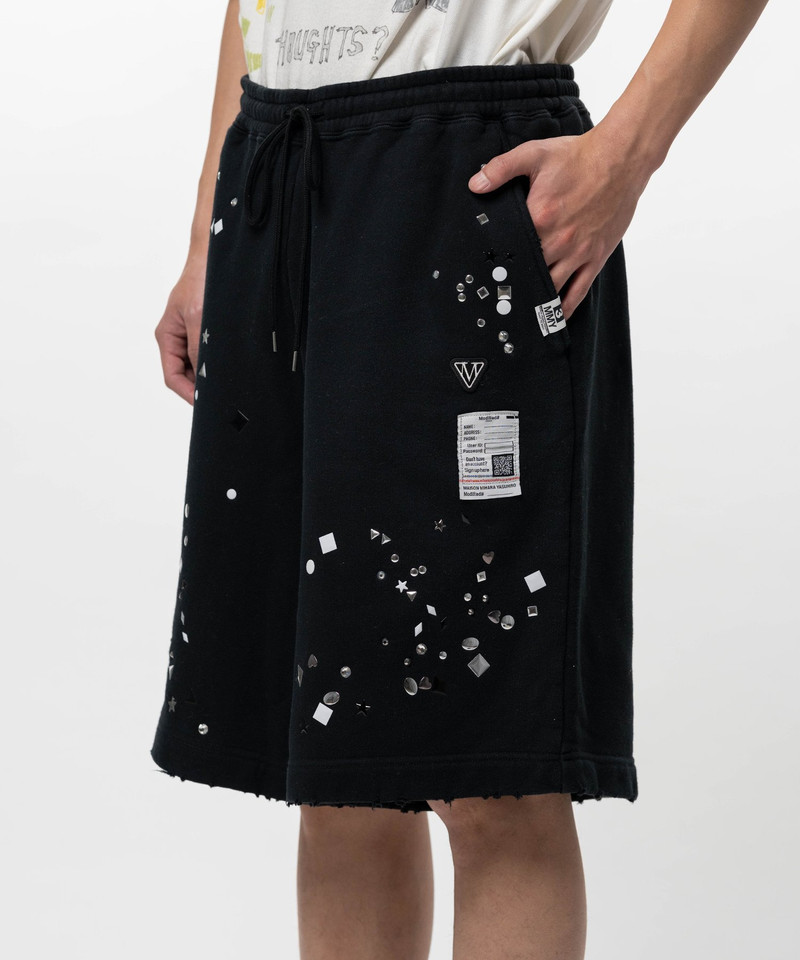 Maison MIHARAYASUHIRO Embellished Sweat Shorts outlook