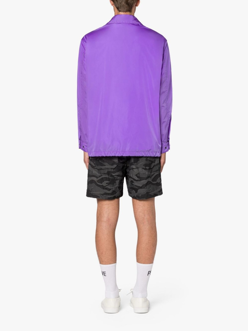Mackintosh TEEMING LILAC NYLON PACKABLE COACH JACKET outlook