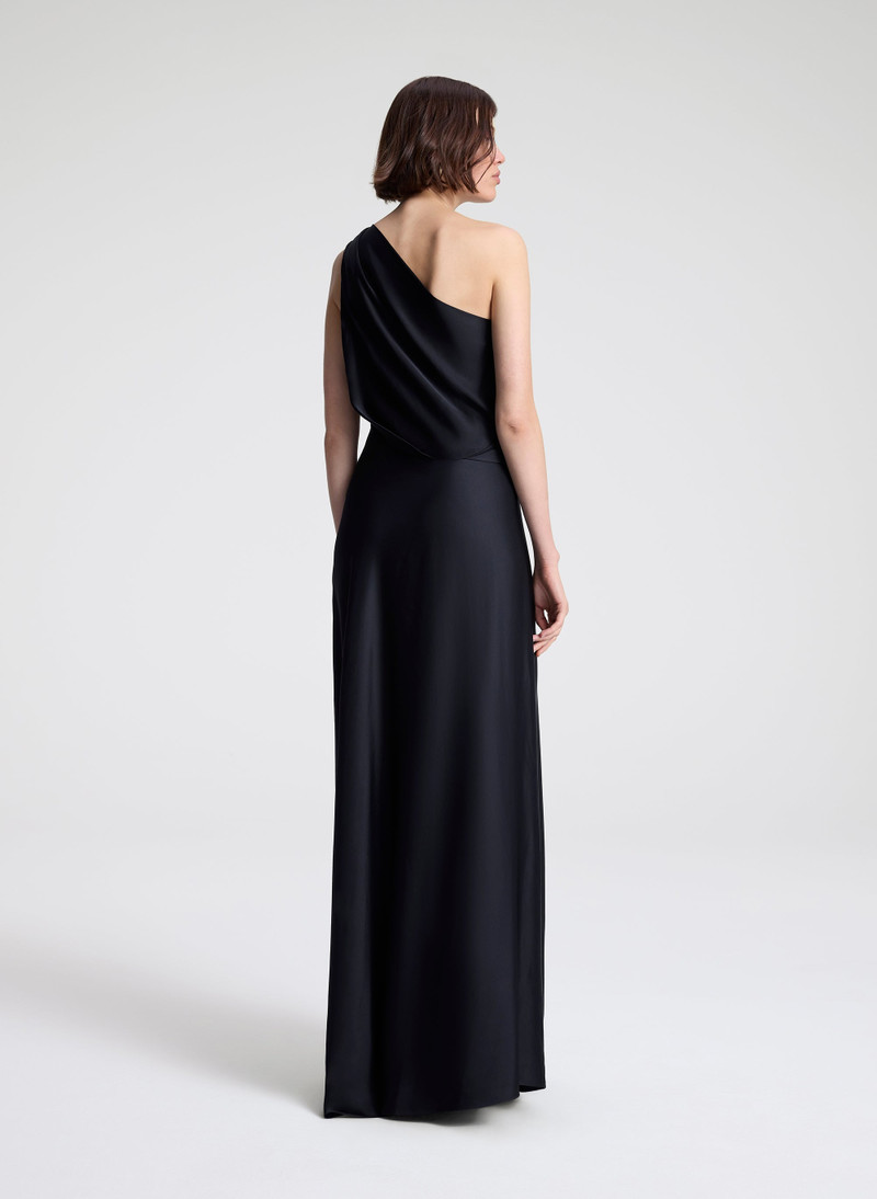 Aster Satin One Shoulder Gown 6