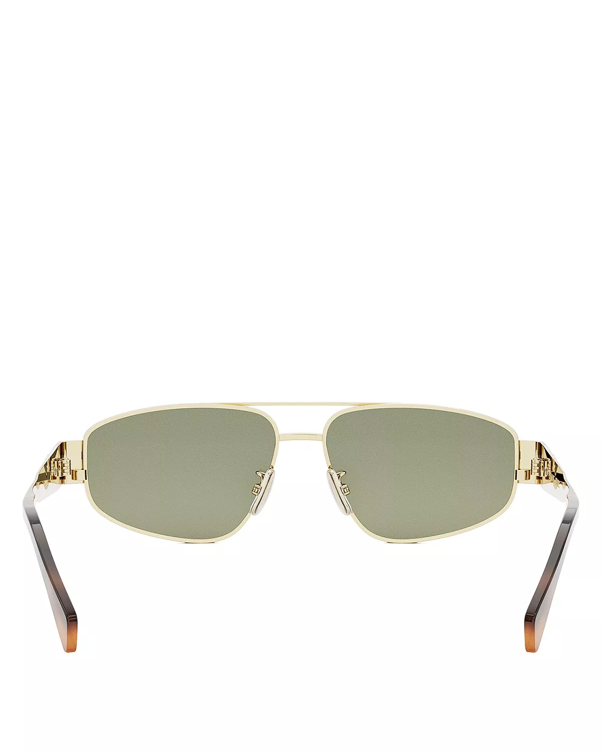 Metal Triomphe Pilot Sunglasses, 57mm - 9