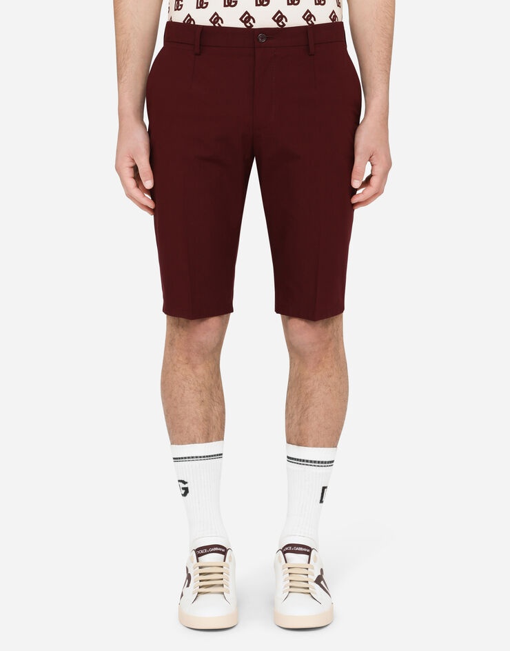 Poplin shorts with DG patch - 2
