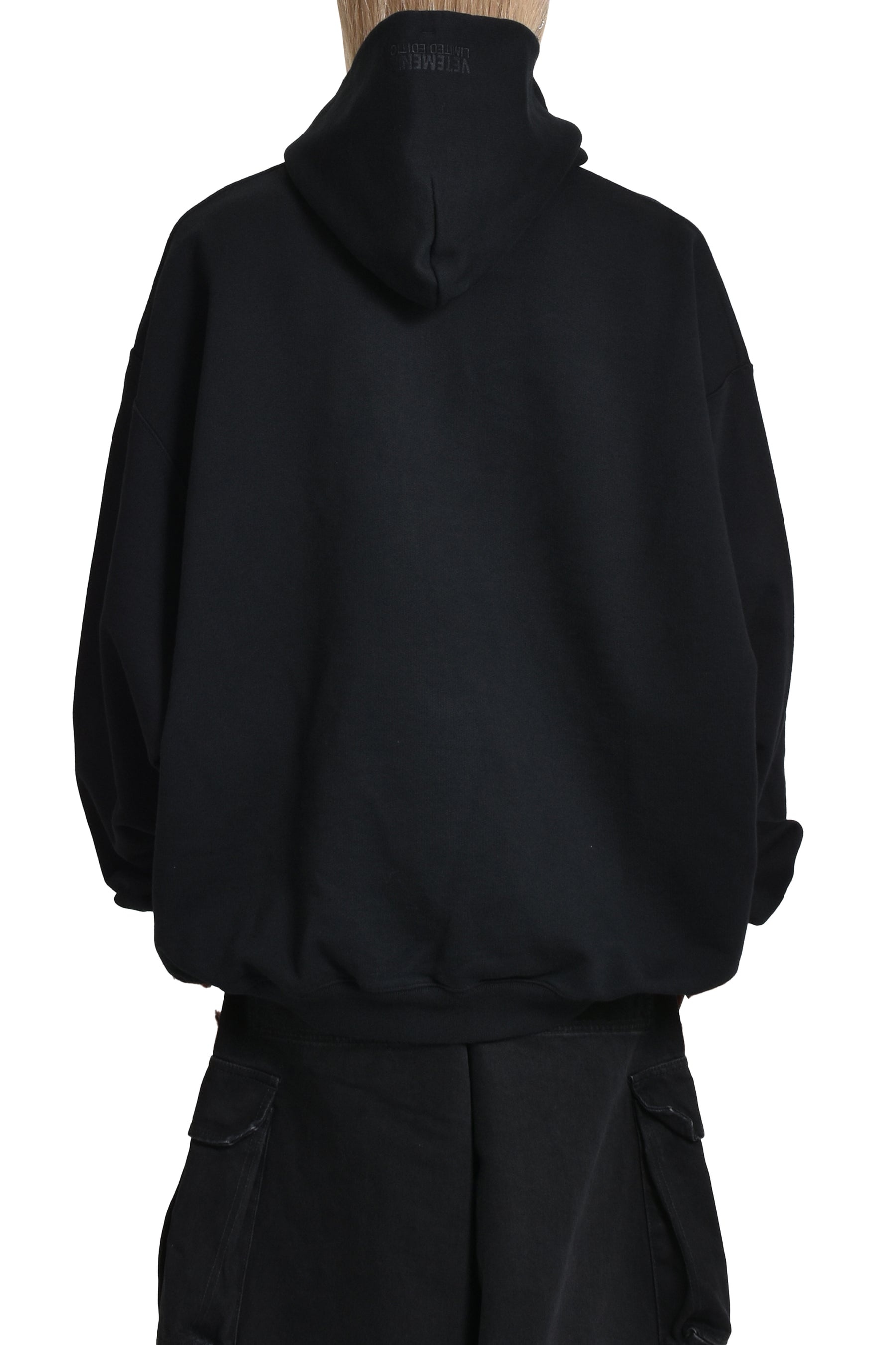 CRYSTAL PARIS HOODIE / BLK - 2