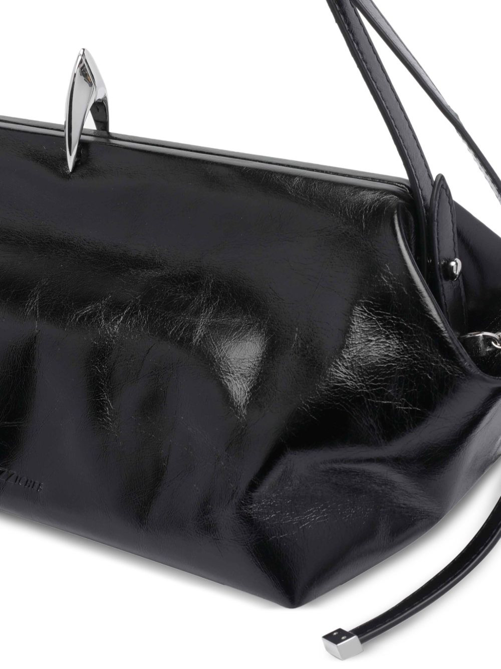 medium leather shoulder bag - 3