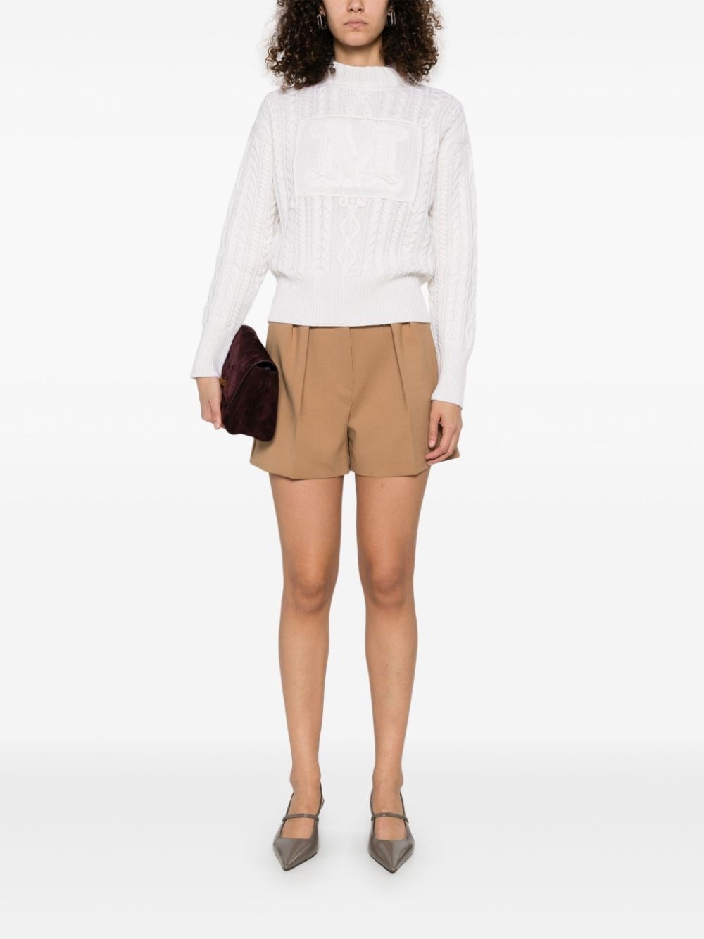 Wool and cashmere crewneck jumper - 4