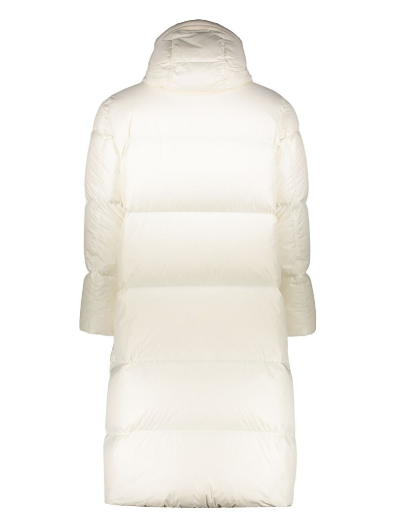 Herno zip turtleneck coat outlook