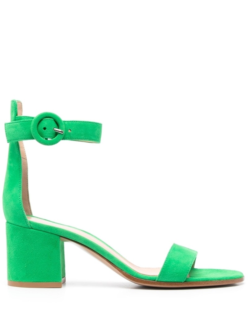 60mm ankle-strap detail sandals - 1