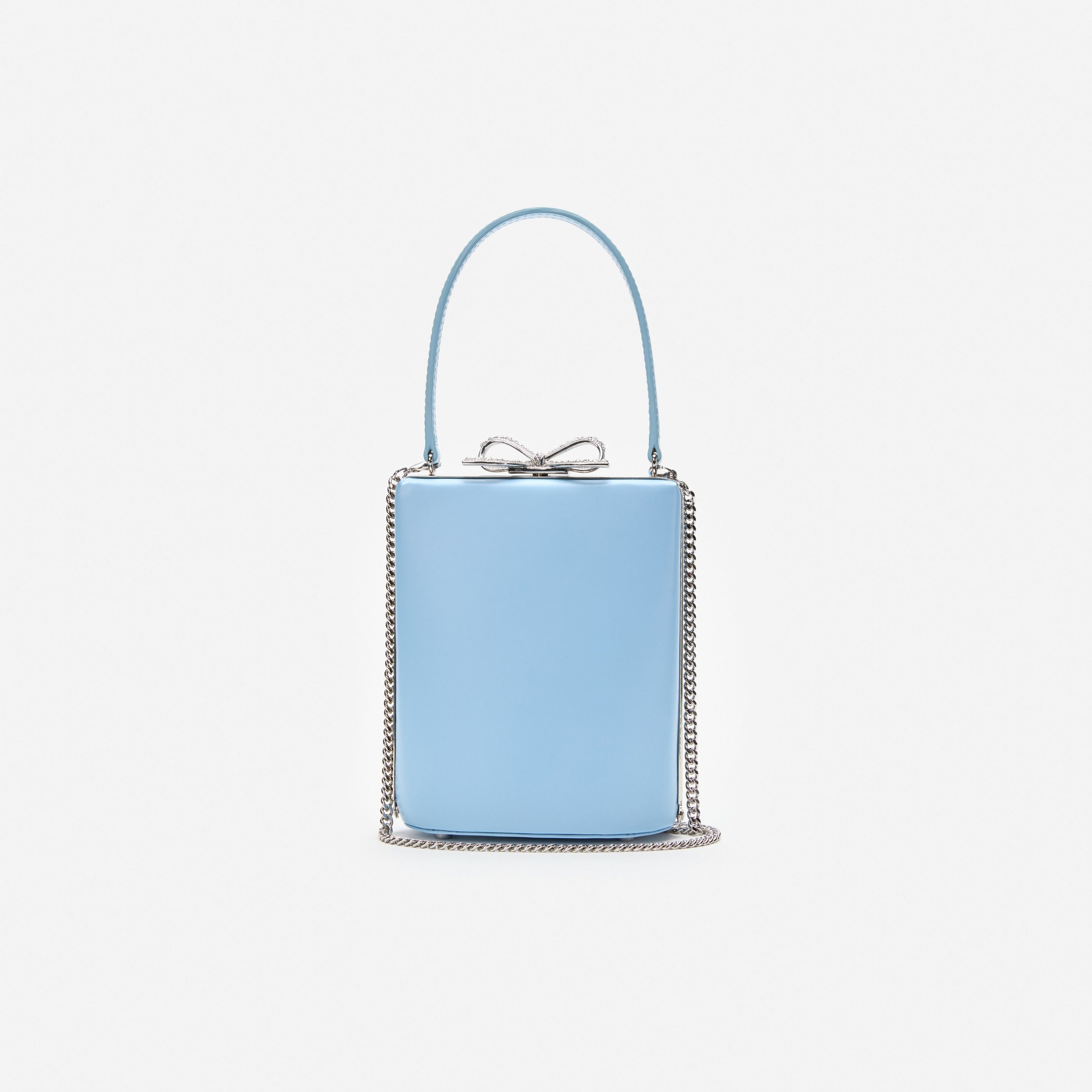 Blue Leather Bag - 4