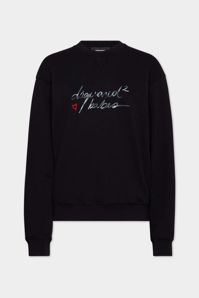 DYED JUST RIGHT FIT BABES SWEATSHIRT - 1
