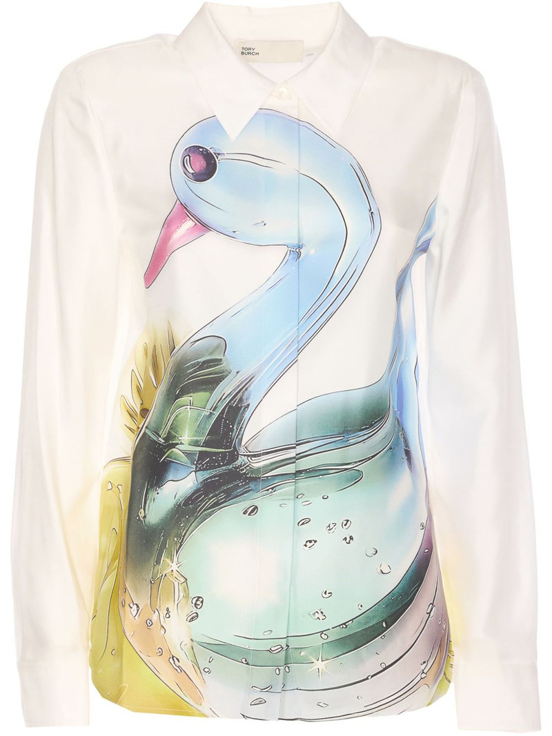 Lucky Duck silk shirt 1
