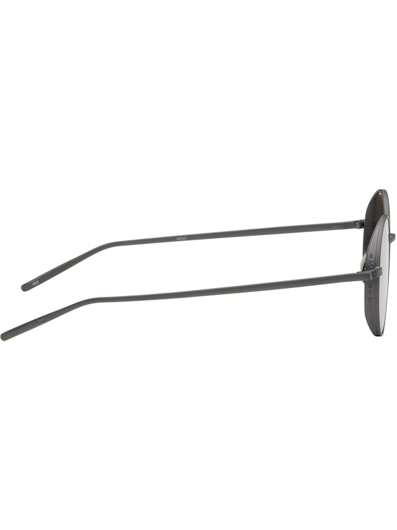 MATSUDA Black M3087 Sunglasses outlook