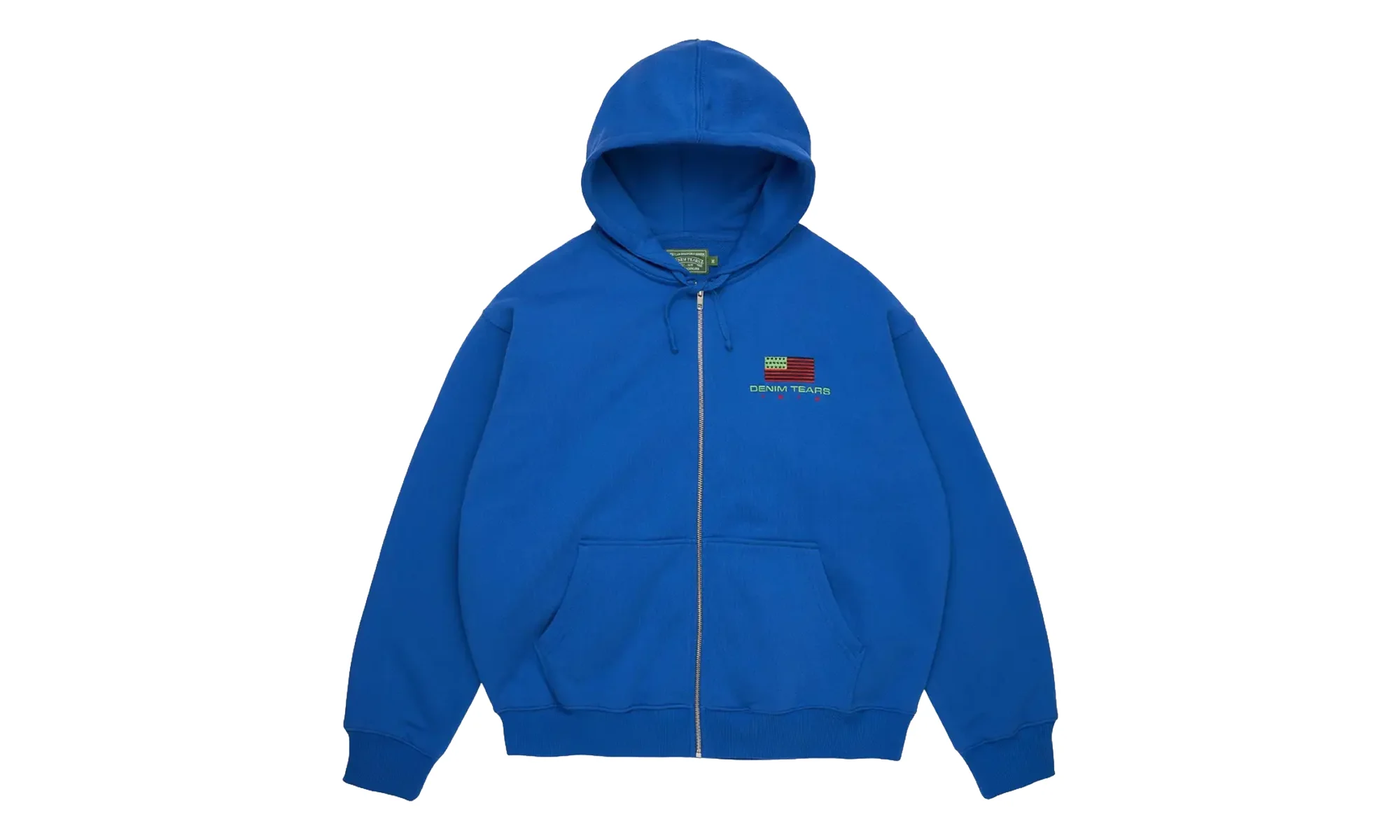 Pan African Zip Hoodie "Blue" DT916 - 1