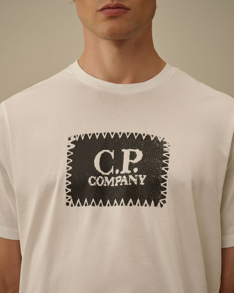 30/1 Jersey Short Sleeve Logo Label T-Shirt 5