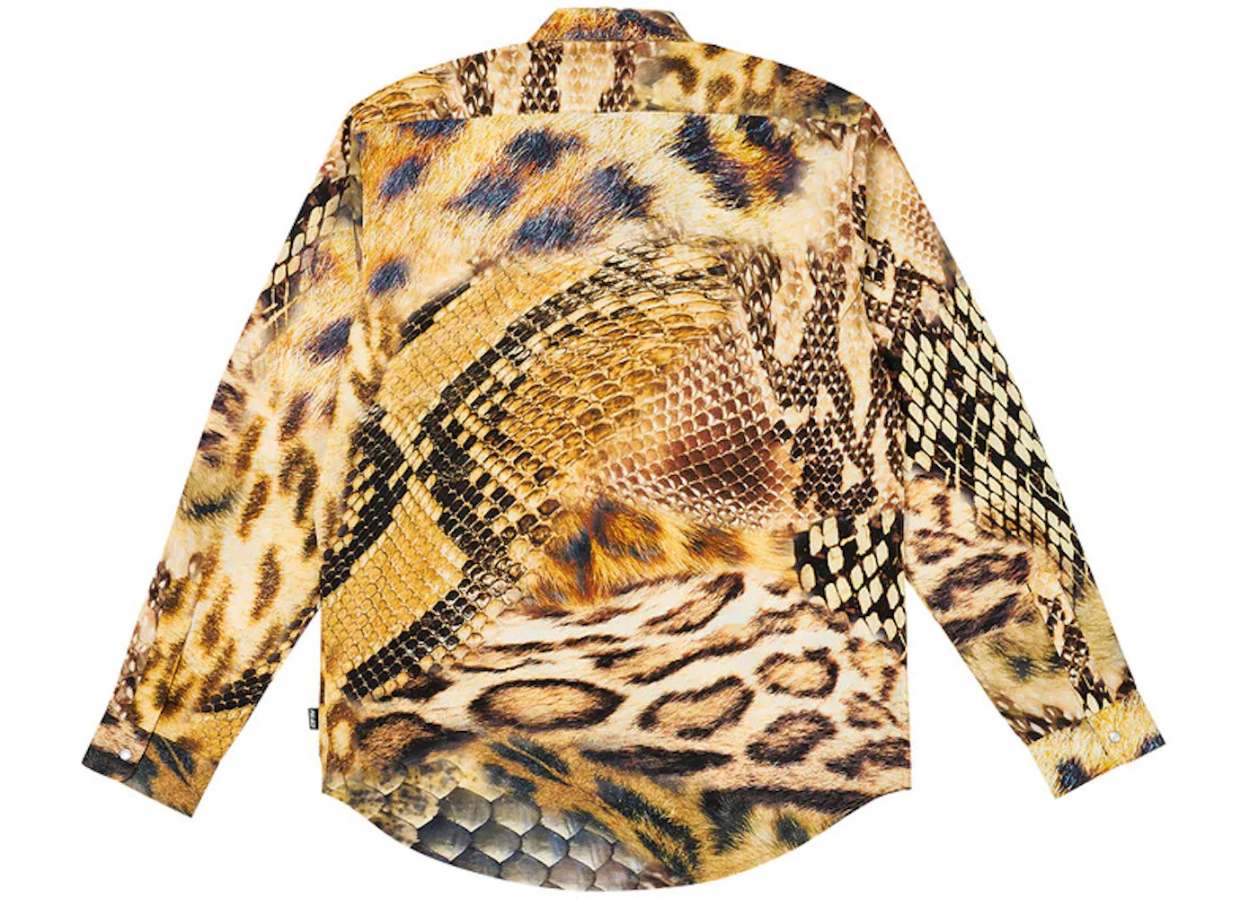 Palace Animal Print Shirt Yellow - 2