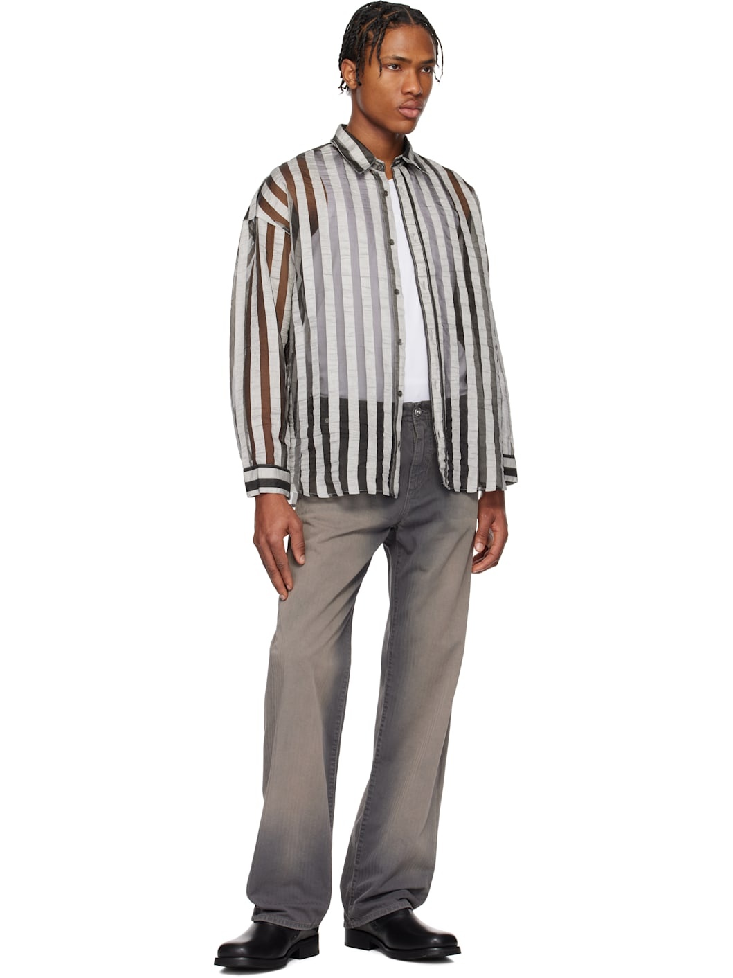 Gray Stable Shirt - 4