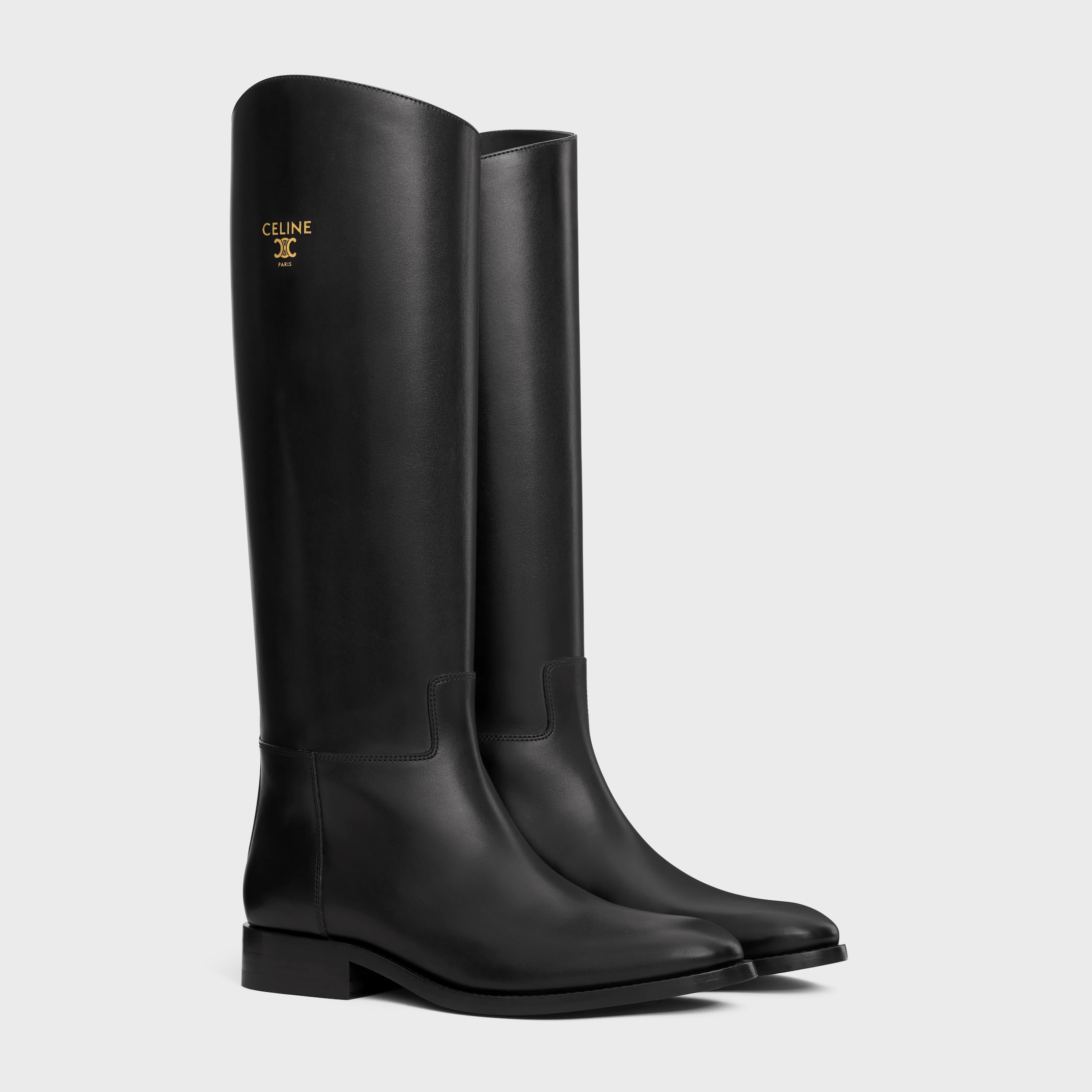 CELINE ANAIS RIDING BOOT IN CALFSKIN - 2