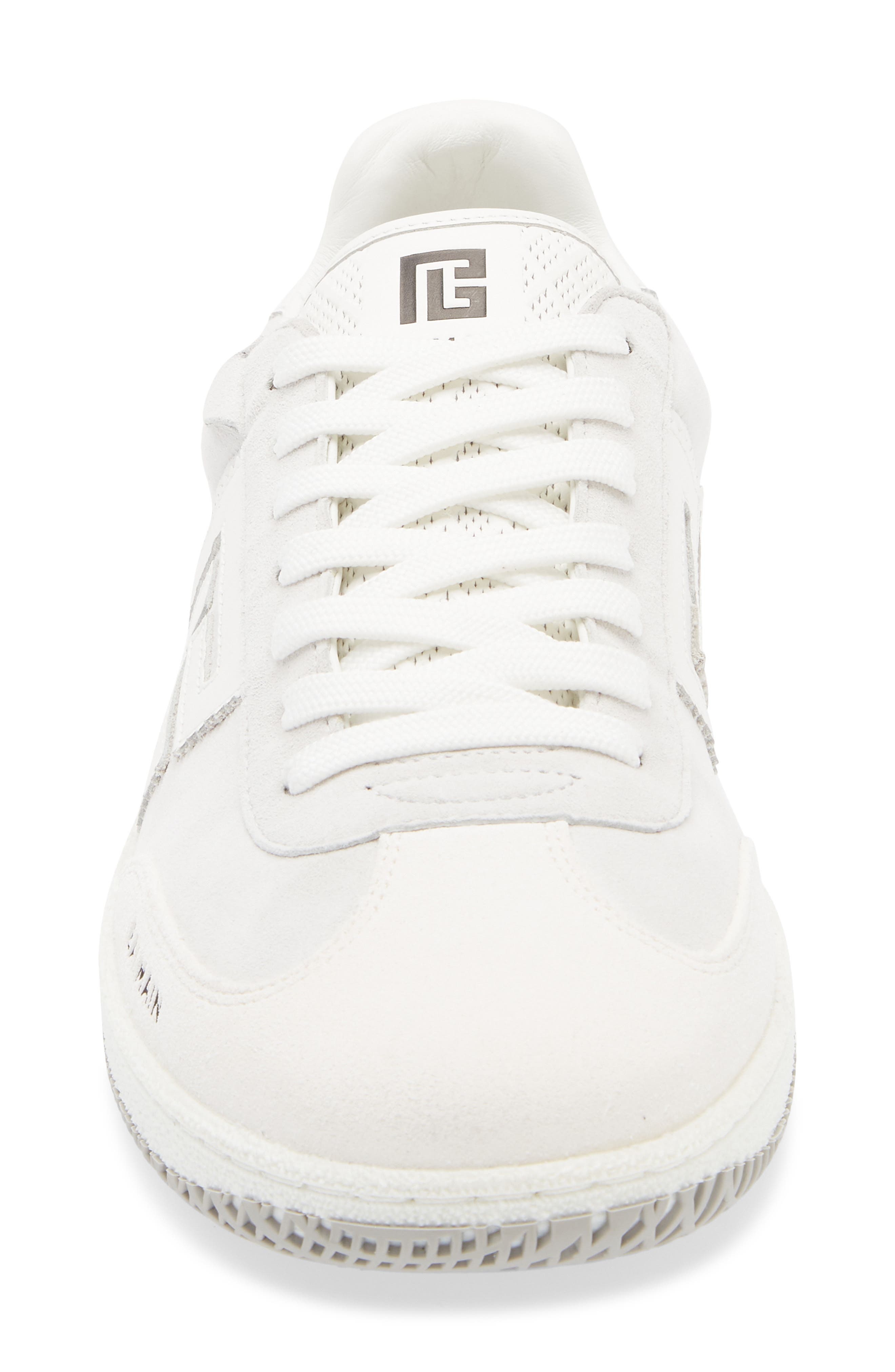 Balmain Swan Low Top Sneaker in 0Fa Blanc at Nordstrom - 4