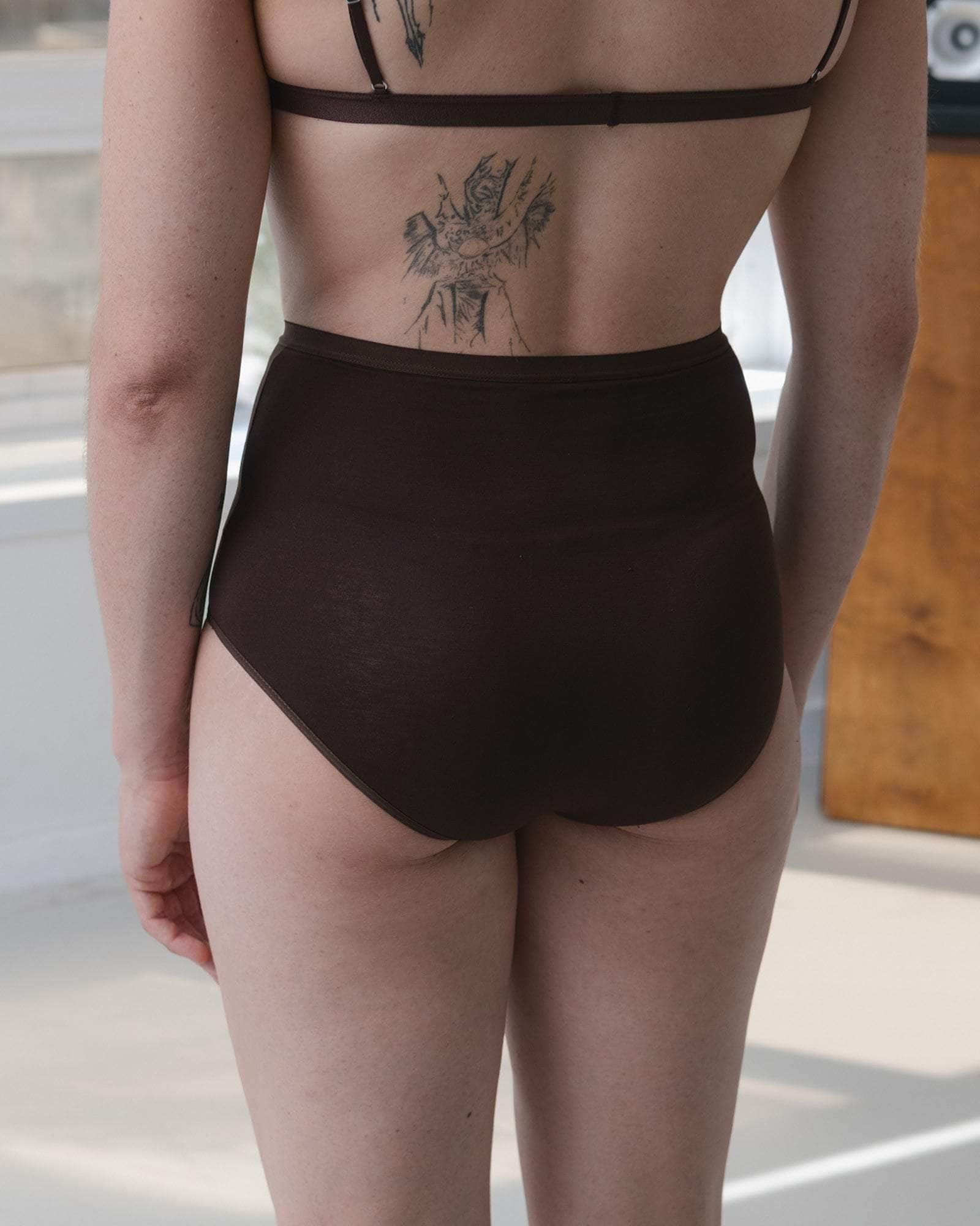 Highwaist Bell Pants - Bamboo Lyocell - 4