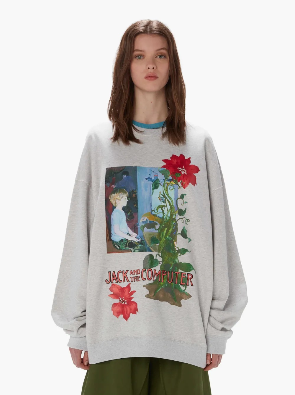 SWEATSHIRT WITH PRINT - 2