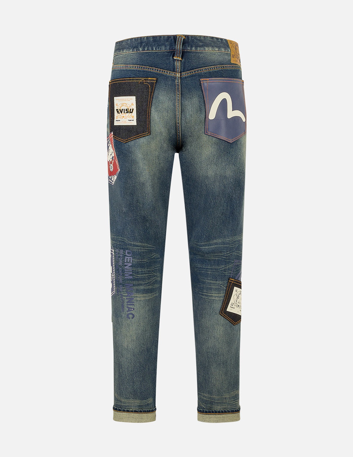 Ebisu Print and Multi-Pocket Carrot Fit Jeans #2017 - 2